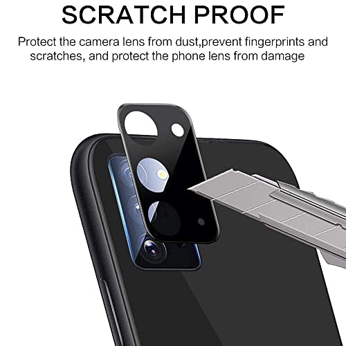Image of Hptech Camera Lens Protector Compatible with Motorola Moto Edge 60 Fusion | 9H Hardness Tempered Glass Camera Guard | 3D Curved Fit | Ultra HD Clarity | Heavy Thickness Scratch-Resistant Lens Cover (Pack of 1)