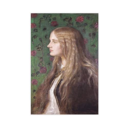 Toile murale Edith Villiers pour transformer un mur vide en espace artistique George Frederick Watts