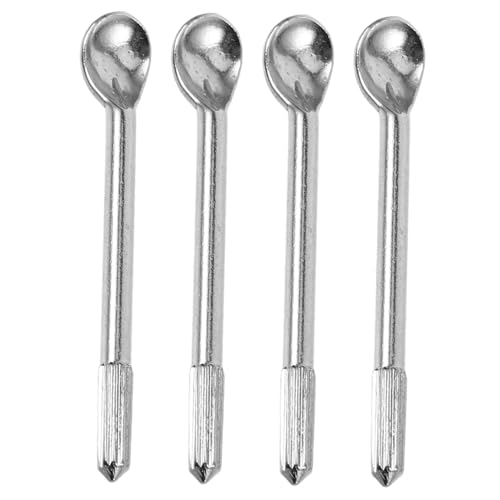 ibasenice Piano Action Rod Spoon Nails Replacement Hardware Parts 4pcs Piano Maintenance Kit