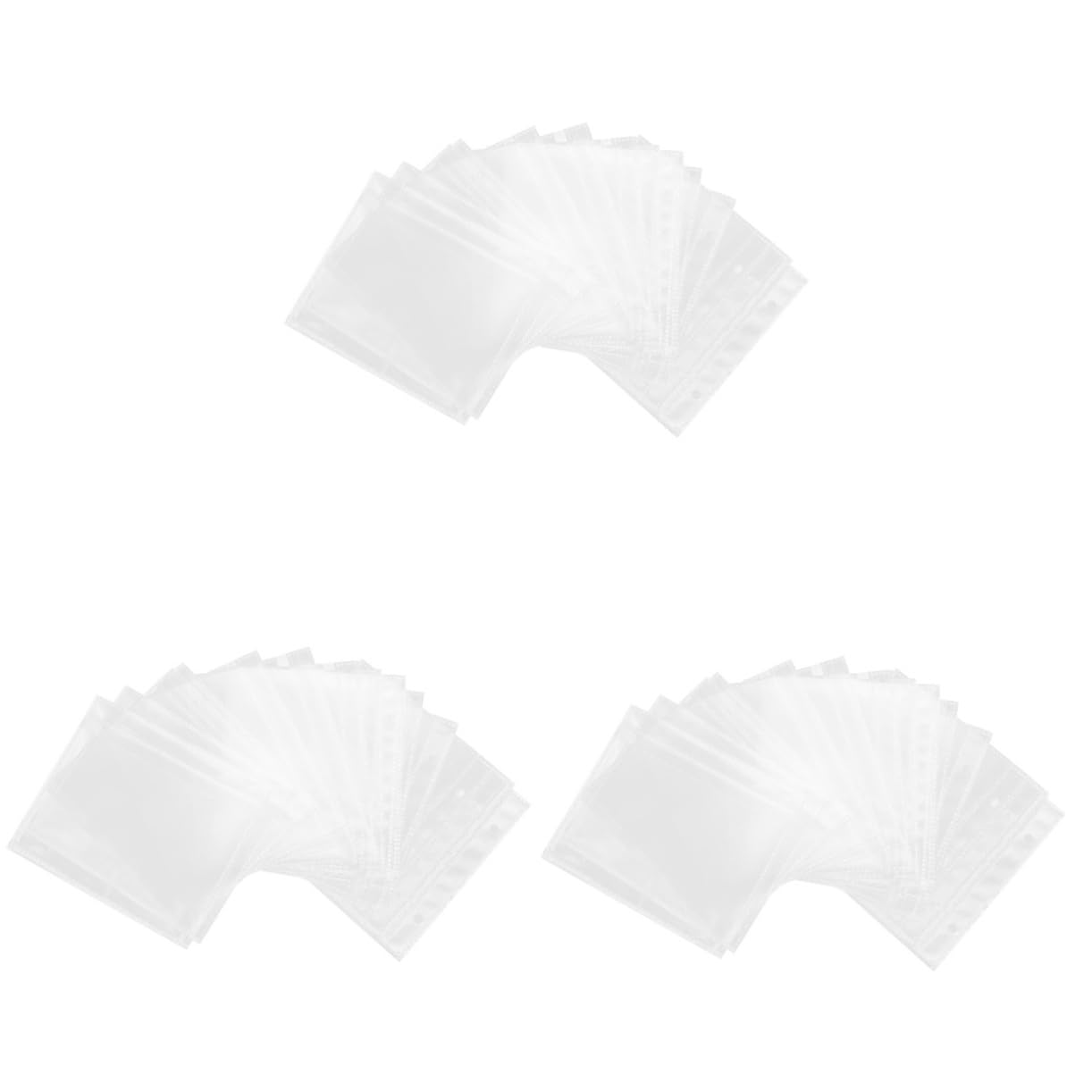 OSOLADY 3sets Album Refill Pages Photo Refill Pages 5 Inch Photo Album Sticky Sheets Perfect for DIY Scrapbooks 20pcs*3