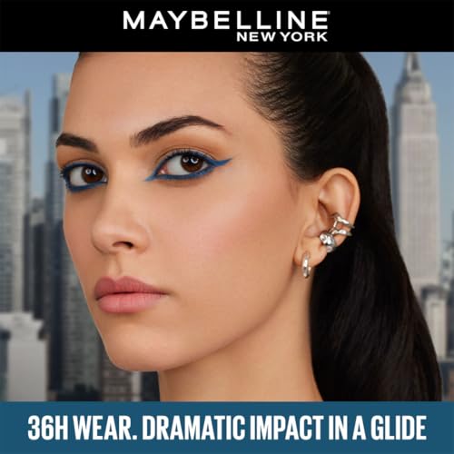 Image of Maybelline New York Colossal Lasting drama Kajal, 50 Under The Sea (Blue) | 36H Wear, Waterproof, Smudge Proof Kajal