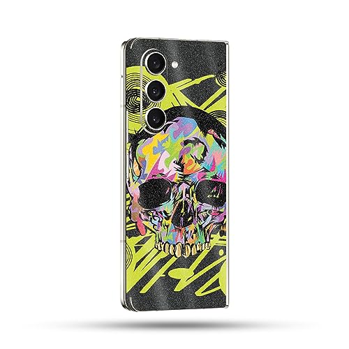 Image of MightySkins Glossy Glitter Skin Compatible With Samsung Galaxy Z Fold 5 Full Wrap - Remains | Protective, Durable High-Gloss Glitter Finish | Easy to Apply, Remove, and Change Styles | Made in The USA