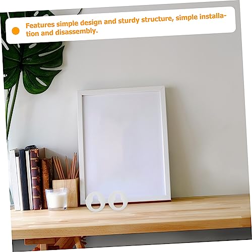 Image of Mipcase DIY Picture Hangers Kit 50pcs Keyhole Hangers Bracket Heavy Duty for Home Office