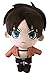 Attack On Titan Plushie Eren Jaeger - Figura de anime de peluche (12 pulgadas)