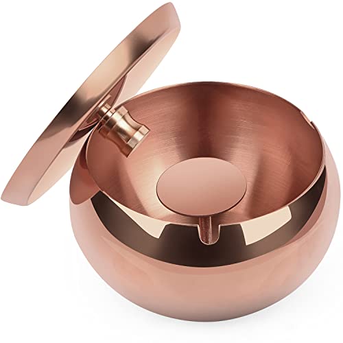 Aschenbecher für Draußen, Aschenbecher mit Deckel, Windaschenbecher Groß...