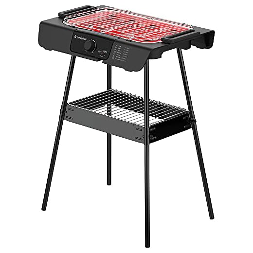 Churrasqueira Elétrica Grill Menu II, Preta, 110v, Candece