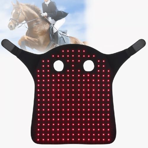 XUXIAO Dispositivo de Terapia de luz roja e infrarroja para Caballos, Terapia de luz Profunda portátil, Terapia de luz roja portátil, Almohadilla de Terapia de luz roja de 660 NM y 850 NM