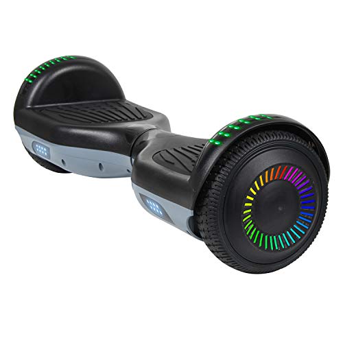 SISIGAD Bluetooth Hoverboard Self Balancing Scooter 6.5" Two-Wheel Self Balancing Hoverboard Electric Scooter