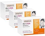 Ibu-Lysin-ratiopharm 400 mg 3x50 Filmtabletten inclusive einer Handcreme von vitenda, bei Schmerzen und Fieber