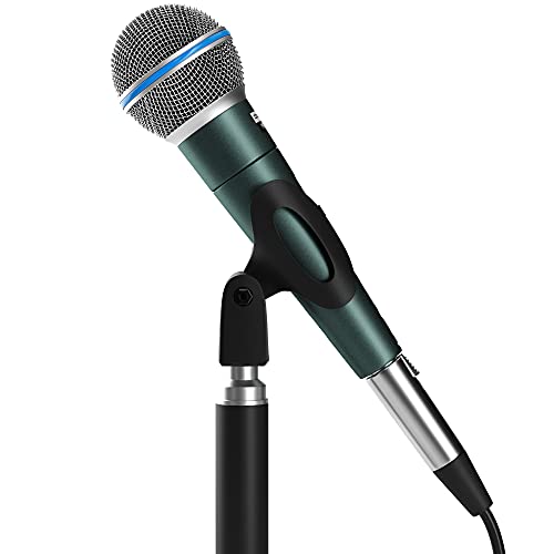Dolphin Handheld Wired Dynamic Vocal Microphone, Green