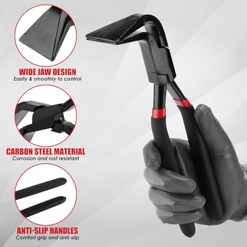 Pinzas plegables para reparar el coche MIXPOWER juego de alicates rectos y acodados 5
