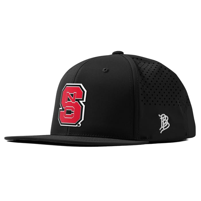 Branded Bills Gorra Black Flat Performance NC State miniatura 1