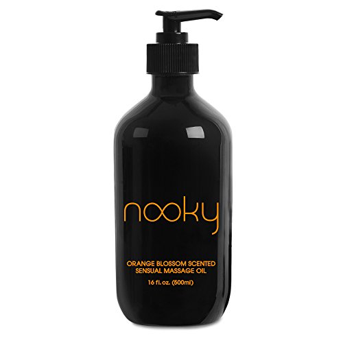 Nooky Orange Blossom Massage Oil. With Jojoba And Essential Oils. For Massaging 16 Ounce. #TOP5