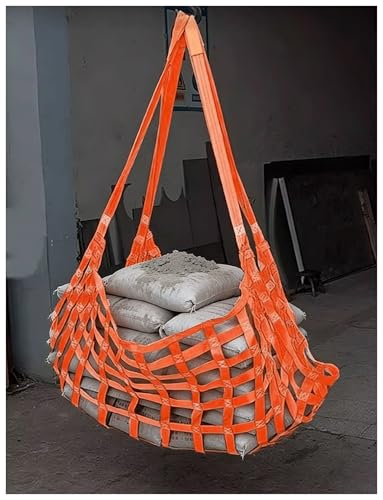 Filet de chargement robuste pour gréement levage déplacement et construction du bâtiment