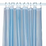 Photo Gallery event decor shop tenda da doccia blu, 180 x 180 cm, resistente, in peva 93 g/m², impermeabile e inodore, per vasca da bagno/doccia, facile da mantenere, per casa, hotel, camper, adatta per aste Photo Gallery event decor shop tenda da doccia blu, 180 x 180 cm, resistente, in peva 93 g/m², impermeabile e inodore, per vasca da bagno/doccia, facile da mantenere, per casa, hotel, camper, adatta per aste