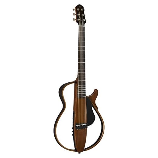 Yamaha, Violão Elétrico Yamaha Silent SLG200S Aço Natural Vazado