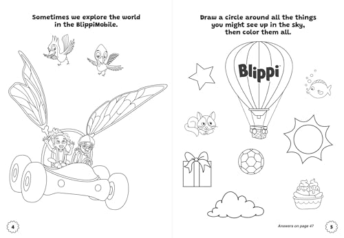 Studio Fun International Blippi: Blippi and Meekah Love to Color!