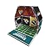 CreateOn Jacksonville Jaguars NFL Fan-Tiles Magnetic Match-Up Tiles | 17-Piece Building Set for Kids & Adults | Officially Licensed NFL Team Collectibles | Build, Play & Display (All Teams Available)