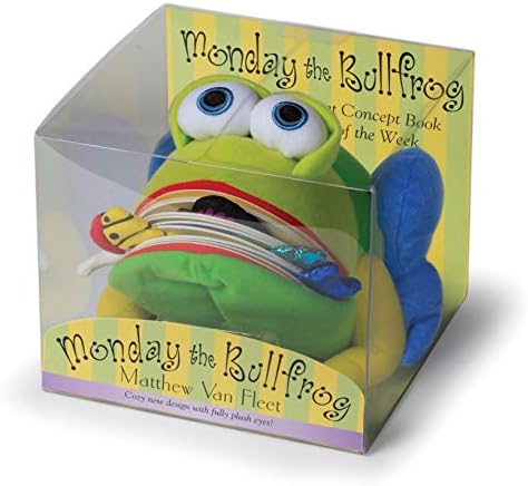 Monday the Bullfrog: A Huggable Puppet Concept Book About the Days of the Week