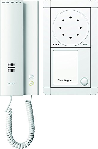 Ritto 1891170 Portier audio Paquet 1 WE Blanc/Blanc