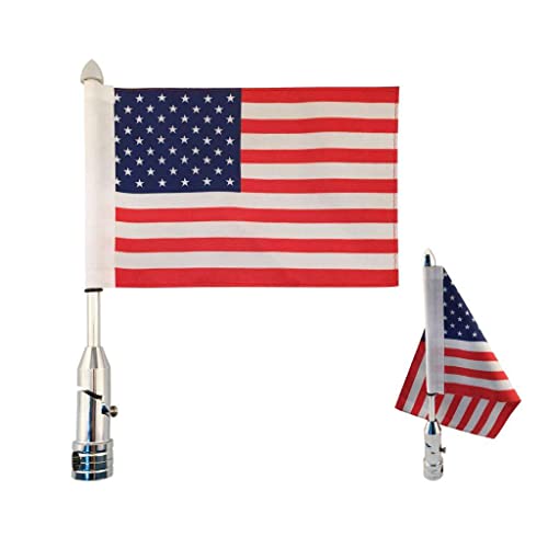 Ronyme Rack Lateral para Rack de Teto com Mastro Da Bandeira Americana para