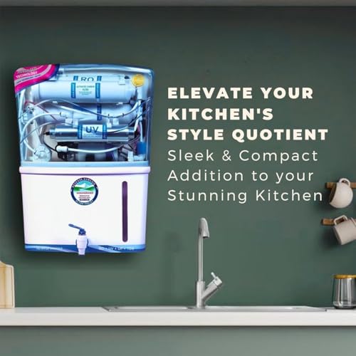 Image of Aqua Natural RO Water Purifier | 12L | RO + UV + UF + TDS Adjuster /Controller | Purified Water Made in India