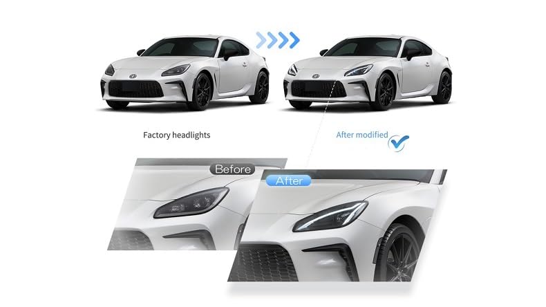 Amazon | VLAND GR86 ZN8 BRZ ZD8 ヘッドライト 流れるウィンカー フル