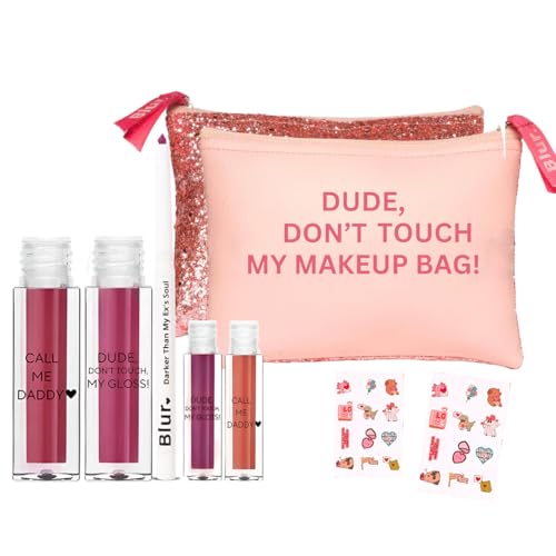 Image of Blur India All in One Makeup Kit | 8 Cutest Products at 999 | Plum Kit | Long-lasting, Matte Finish, Non-drying | All in One Makeup Gifting Kit for Women