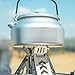 Goout SpringHill Alcohol Stove - Portable Camping Stove for Backpacking, Hiking, Picnic with Foldable Design (5.3x4.7x3.1