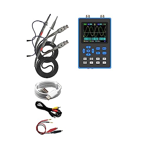 ポータブルデジタルオシロスコープ 120M 帯域幅 シングル/デュアルチャネル信号発生器 FFT スペクトラム解析 測定の容易さ(DSO2512G)