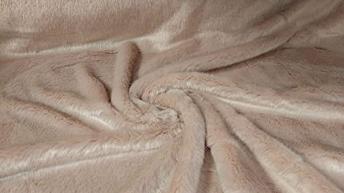 Tissu fausse fourrure argenté haut de gamme au mètre pour vestes