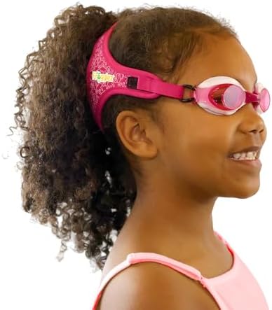 Frogglez Painless Swimming Goggles for Kids Under 10 (3-10 Years) No Pull Hair Recommended for Olympic Swimmers