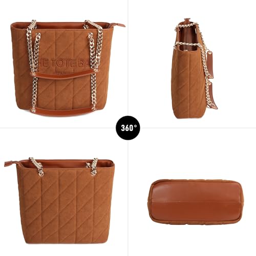 Image of Chinllo Tote Bag for Women, Medium Top Handle Handbags Purse