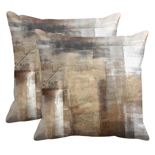 Britimes Throw Pillow Covers Modern Home Art Decor, 18 x