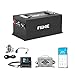 48V Lithium Battery Golf Cart Kit 18A Charger, 48V 105Ah Lifepo4 Battery with LCD Monitor, Built-in Smart 200A BMS, Max 10.24kW Load Power Output for Golf Carts,Club Car, EZGO, Yamaha