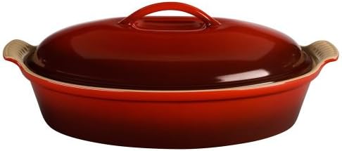 Le Creuset Heritage Stoneware Covered Oval Casserole - Thumbnail 3