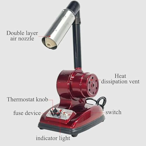 Hot air Wire Drying and Blowing Machine, Adjustable Temperature Range 0-480℃, for Industries Such as Bags, Shoes, and Leather Products Wire Drying and Blowing Machine