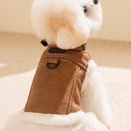 Chaleco de forro polar FOLODA para paseos invernales de perros 5