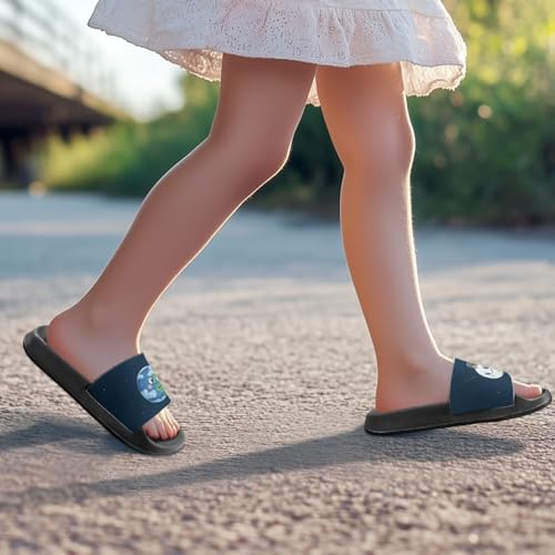 JoyLamoria Animals Pattern Sandals House Slides for Children's Cozy Home Cartoon Pillow Slippers Soft Cushioned Beach Pool Bathroom Summer4