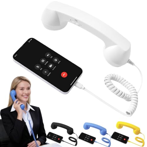 Receptor de teléfono Bluetooth retro que soluciona videoconferencias incómodas 1