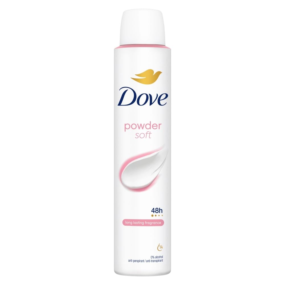 Dove Women's White Powder 'Antiperspirant' 48H Sweat Protection Deo For 200Ml, 3Pack In