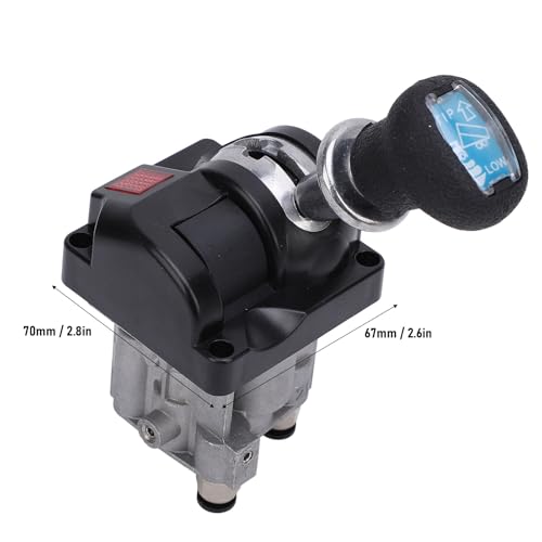 Vanne de commande de camion à benne basculante pneumatique 3 trous - 5