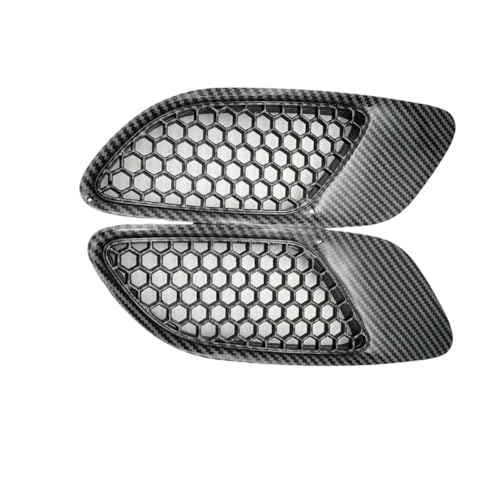 Cubierta de ventilación de capó en aspecto fibra de carbono para serie M3 E90 E93 6