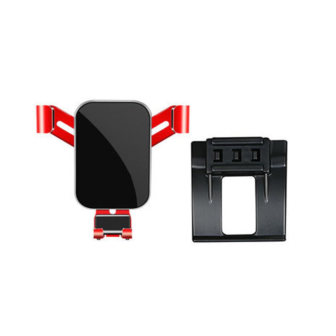 MSMDG Car phone holder,Compatible with Mazda Axela 2014–2019,Auto Parts,red