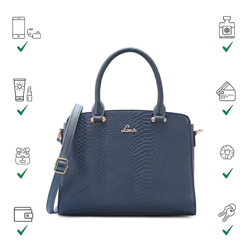 Image of Lavie Ushycroc Women's Medium Dome Satchel Handbag | Satchel Bag for Work | Ladies purse | Stylish Shoulder Bag | Gift For Women