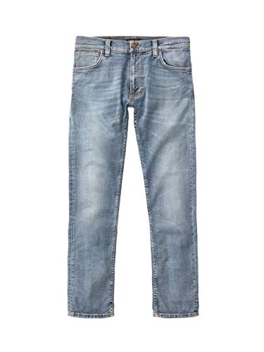 Nudie Jeans Men's Thin Finn Broken Sage, 34/32