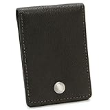 [キタムラ] パスケース 二つ折りタイプ YH0085 ブラック/グレーステッチ [黒] 15801