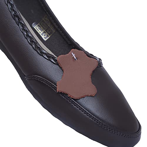 Image of Zoom Shoes Leather Casual /Formal Bellies for Women /Girls Adults Super Comfortable with Lightweight and Slip Resistant Sole A-116