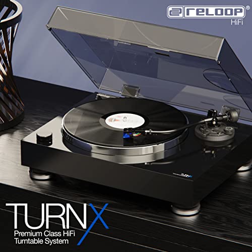Reloop Turn X – Platine Vinyle Hi-FI Haut de Gamme avec Cellule Ortofon 2M Blue, entraînement Direct Super High Torque, contrôle précis de la Rotation, 3 Vitesses - Les Beatles, Paul McCartney, John Lennon, RIngo Starr, George Harrison Reloop Turn X - Platine Vinyle Hi-FI Haut de Gamme avec Cellule Ortofon 2M Blue, entraînement Direct Super High Torque, contrôle précis de la Rotation, 3 Vitesses – Image 3