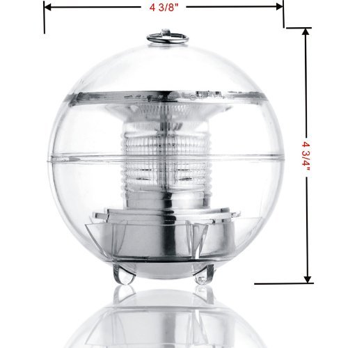 Aberobay Solar Power Waterproof Automatic Color Changing Led 7 Colors Floating Swimming Lantern Shapeglobe Pool Pond Party Ball Light Decoration Night Lights Lamp (Pool Light) #TOP4